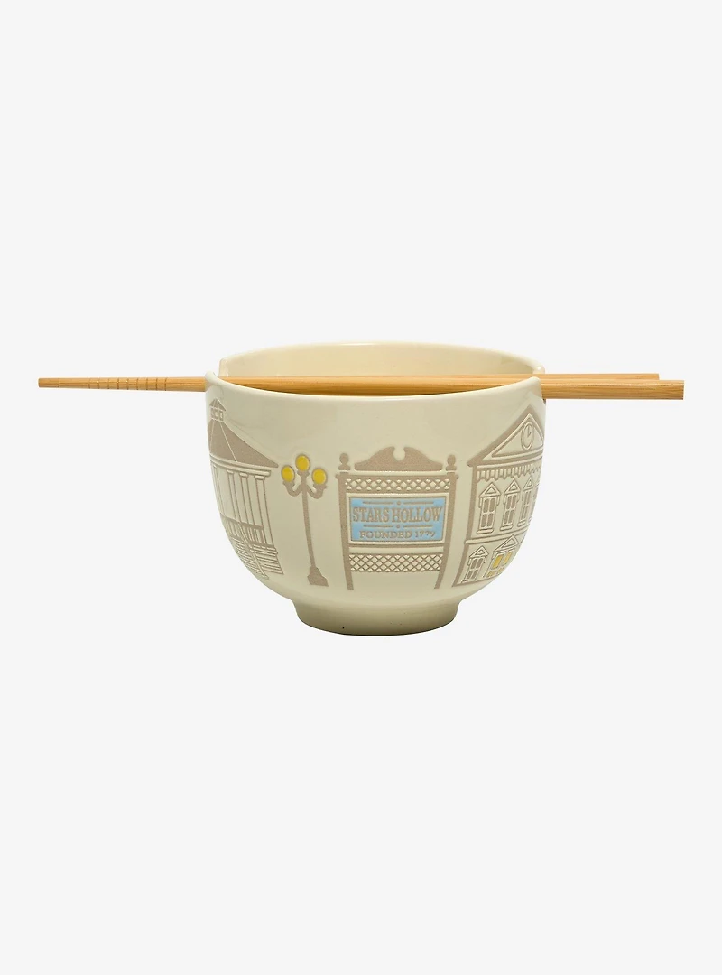 Gilmore Girls Stars Hollow Ramen Bowl with Chopsticks - BoxLunch Exclusive