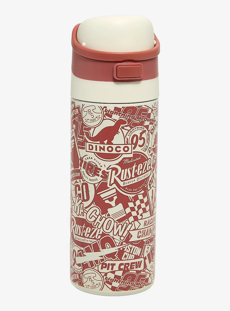 Disney Pixar Cars Logos Water Bottle — BoxLunch Exclusive