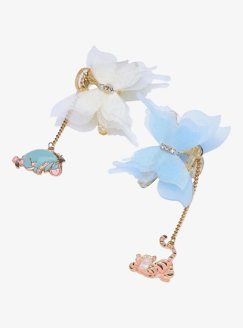 Disney Winnie the Pooh Tigger & Eeyore Butterfly Hair Clip Set - BoxLunch Exclusive