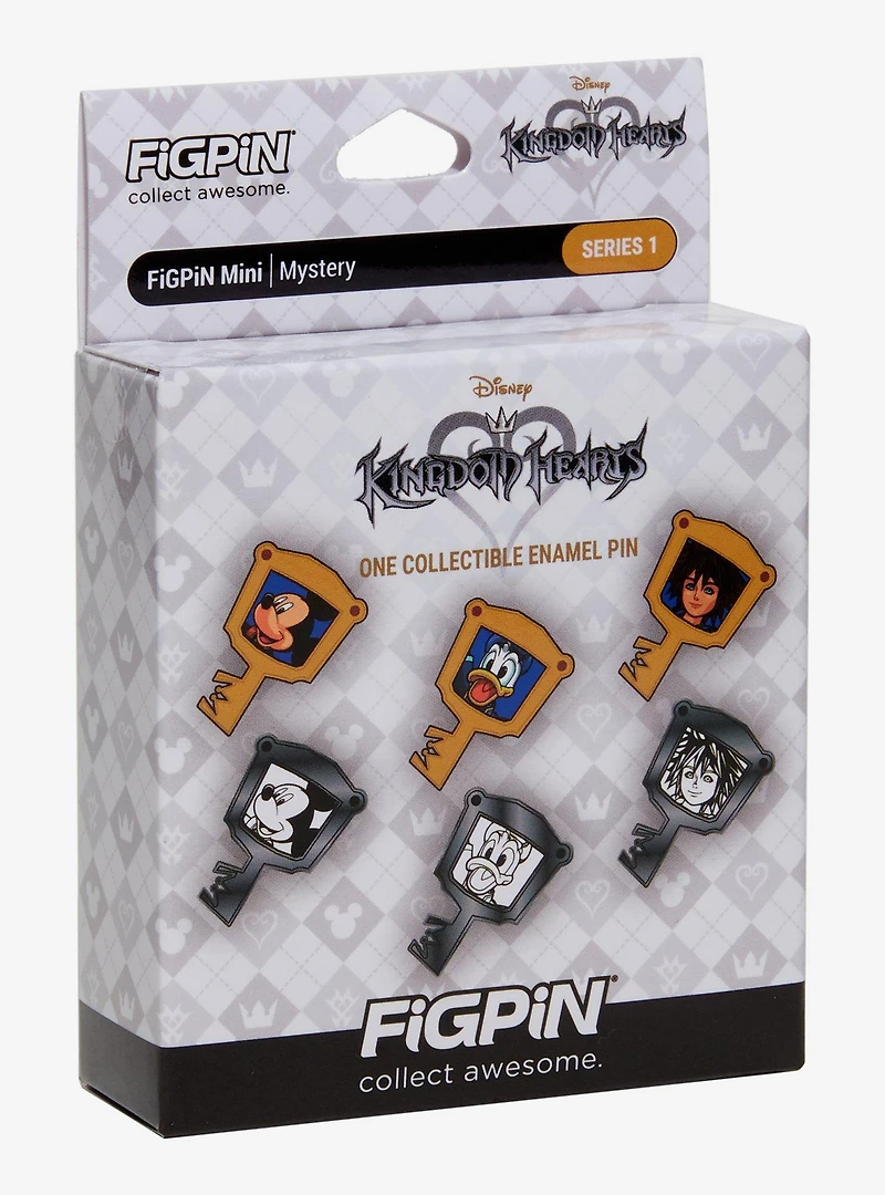 FiGPiN Disney Kingdom Hearts Character Keys Blind Box Pin