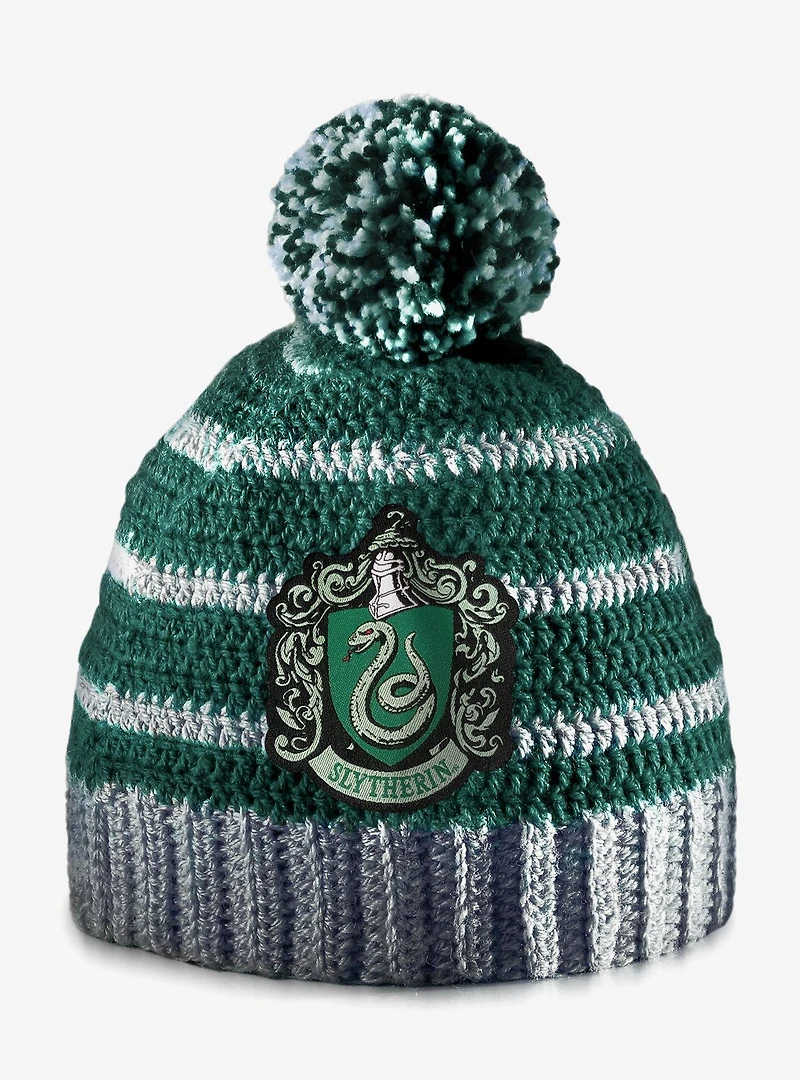Harry Potter Slytherin Bobble Hat Crochet Kit