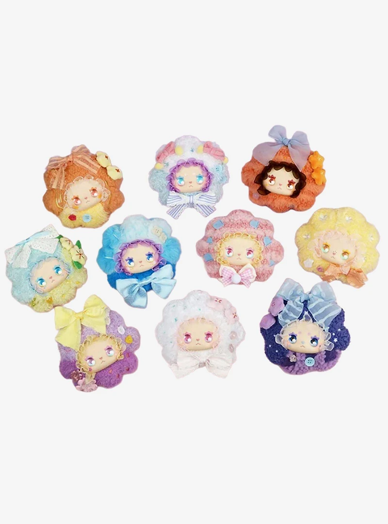 Lovely Emma Floral Blind Box Plush Clip
