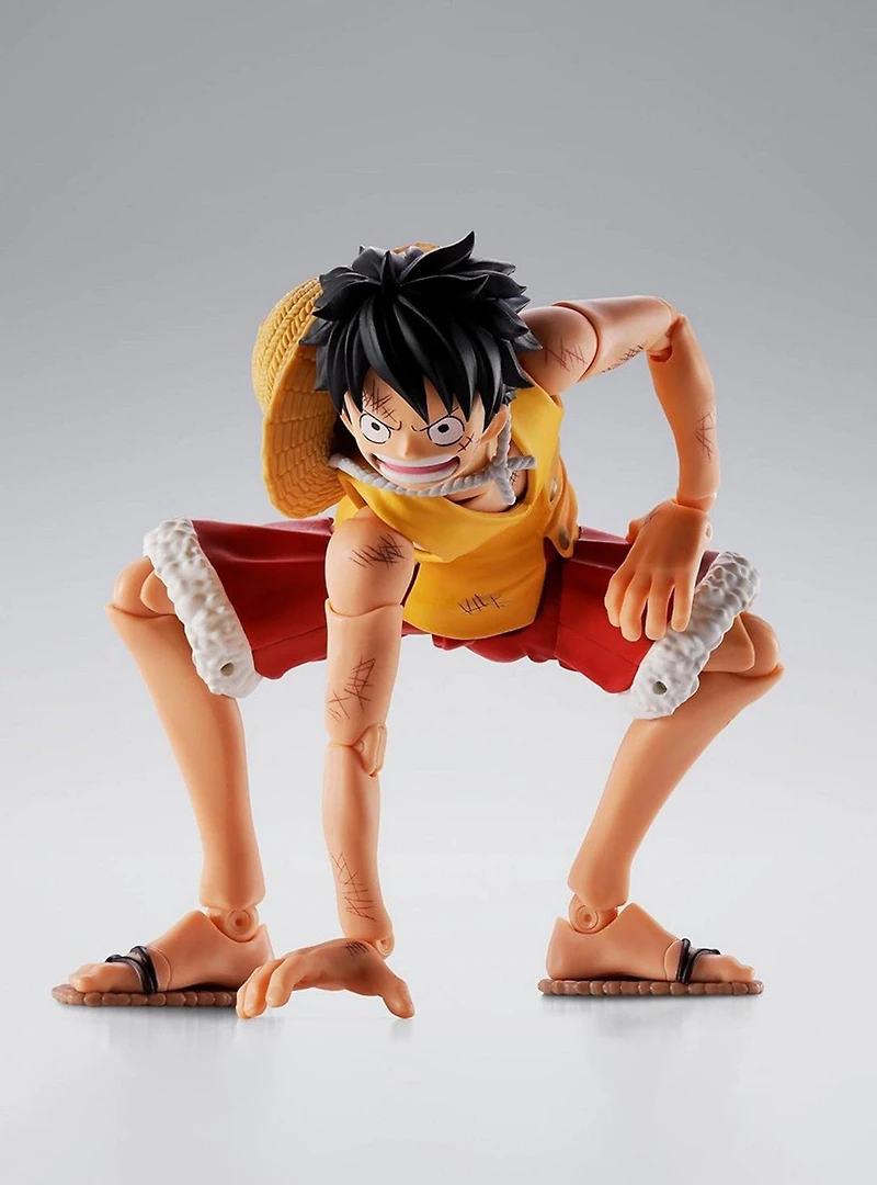 Bandai Namco One Piece S.H.Figuarts Monkey D. Luffy (Summit War of Marineford) Figure