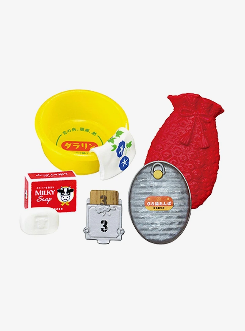 Re-ment Showa Apartment Blind Box Figure Set