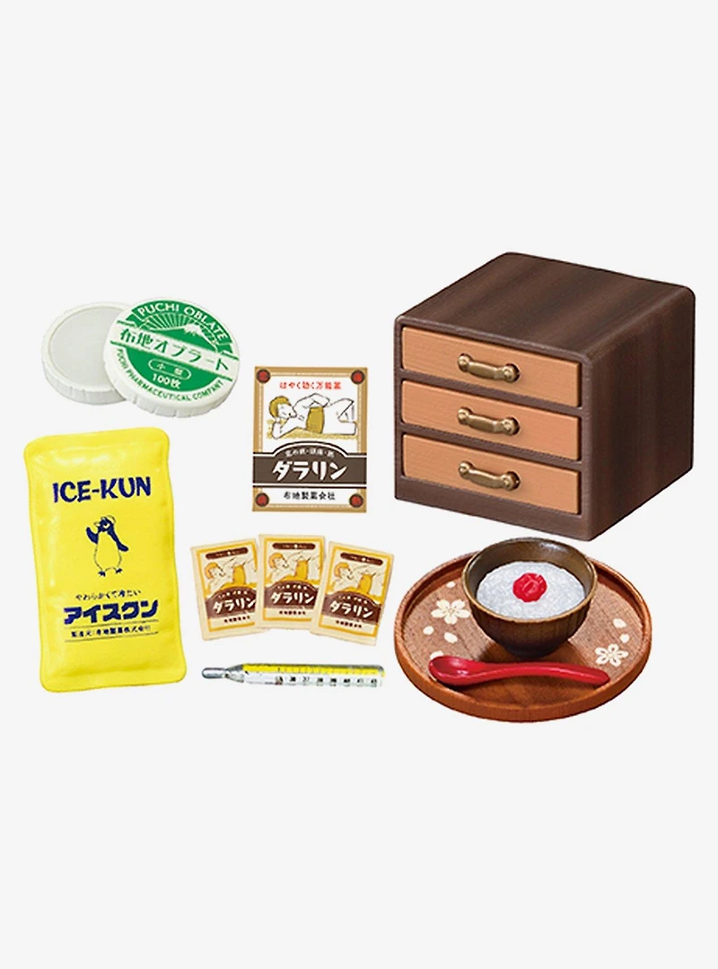 Re-ment Showa Apartment Blind Box Figure Set