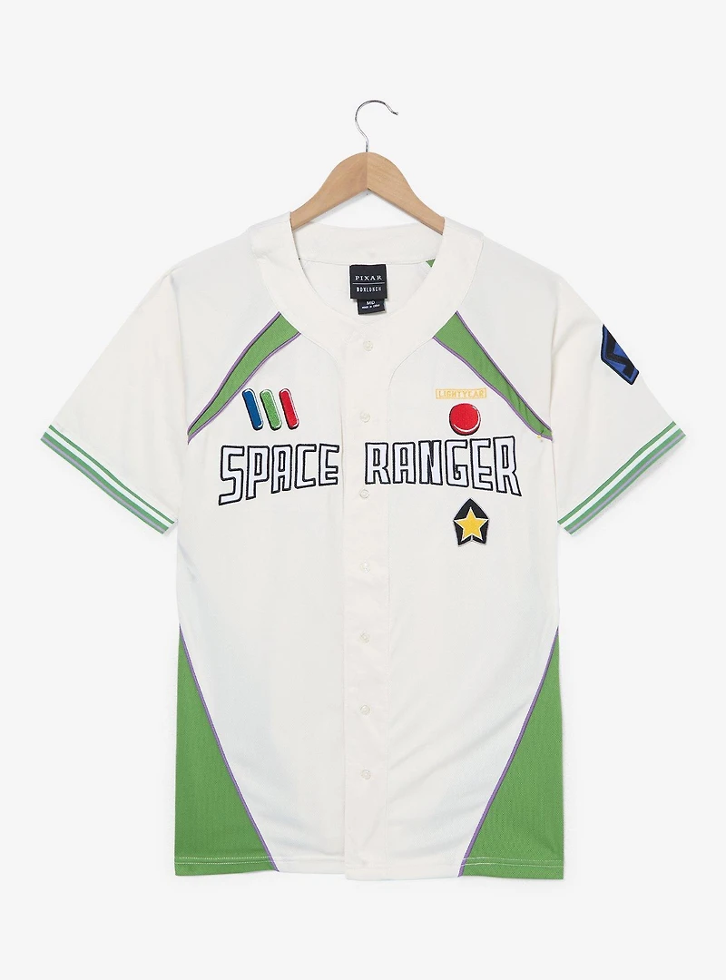 Disney Pixar Toy Story Buzz Lightyear Baseball Jersey - BoxLunch Exclusive