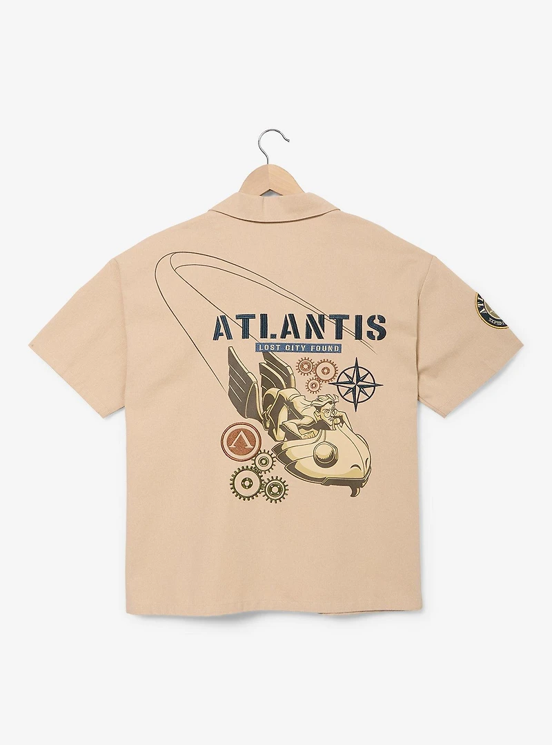 Disney Atlantis: The Lost Empire Woven Button-Up — BoxLunch Exclusive