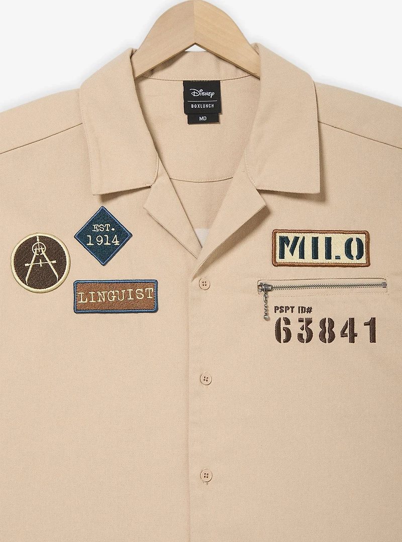 Disney Atlantis: The Lost Empire Woven Button-Up — BoxLunch Exclusive
