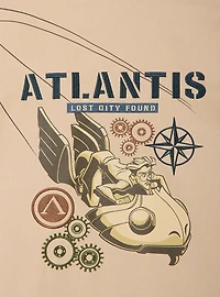 Disney Atlantis: The Lost Empire Woven Button-Up — BoxLunch Exclusive