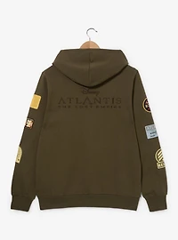 Disney Atlantis: The Lost Empire S.S. Ulysses Zippered Hoodie - BoxLunch Exclusive