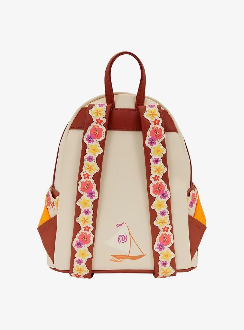 Loungefly Disney Moana (Live Action) Floral Moana Mini Backpack