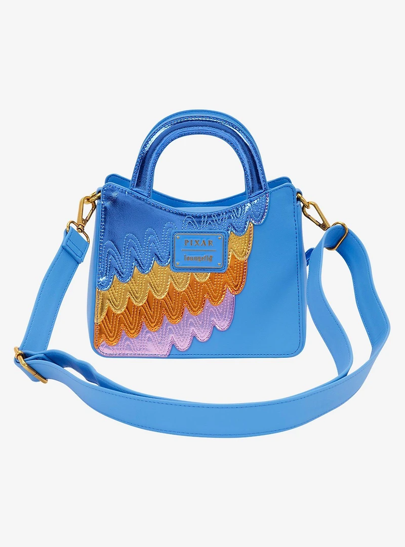 Loungefly Disney Pixar Up Kevin Metallic Handbag