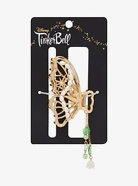 Disney Peter Pan Tinker Bell Gold Butterfly Claw Clip with Charm - BoxLunch Exclusive