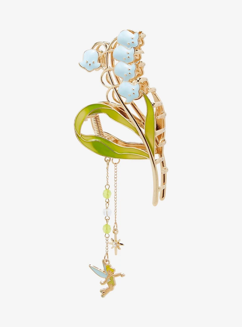 Disney Peter Pan Tinker Bell Floral Claw Clip - BoxLunch Exclusive