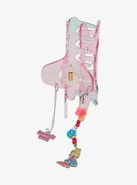 Disney Lizzie McGuire Cartoon Lizzie Dangling Charm Claw Clip — BoxLunch Exclusive