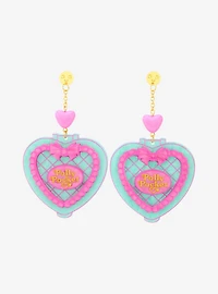 Whatever! Makes You Happy x Polly Pocket Heart Compact Statement Earrings