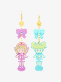 Whatever! Makes You Happy x Polly Pocket Doll Statement Earrings
