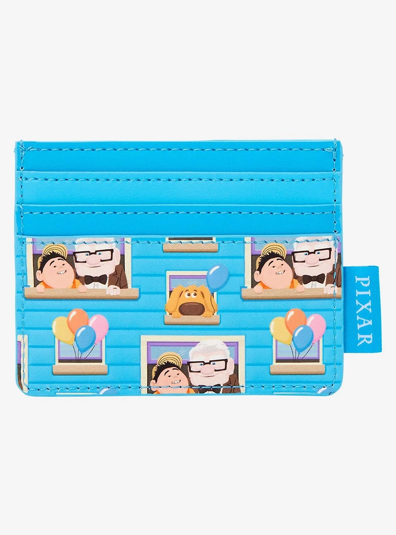 Loungefly Disney Pixar Up Characters Allover Print Cardholder