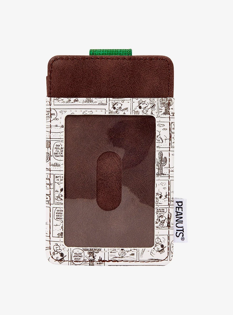 Loungefly Peanuts Spike Comic Strip Cactus Cardholder
