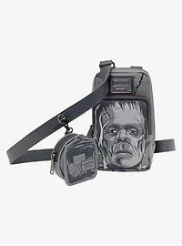 Loungefly Universal Monsters Frankenstein Crossbody Bag with Coin Purse