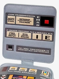 Loungefly Star Trek Tricorder Glow-in-the-Dark Figural Crossbody Bag