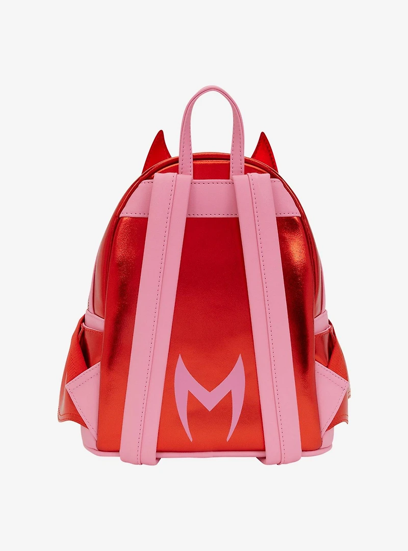 Loungefly Marvel Scarlet With Metallic Figural Light-Up Mini Backpack