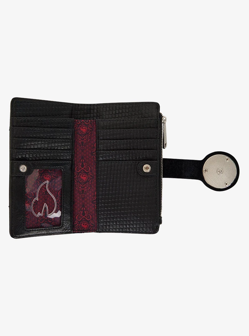 Loungefly House of The Dragon Targaryen Crest Wallet