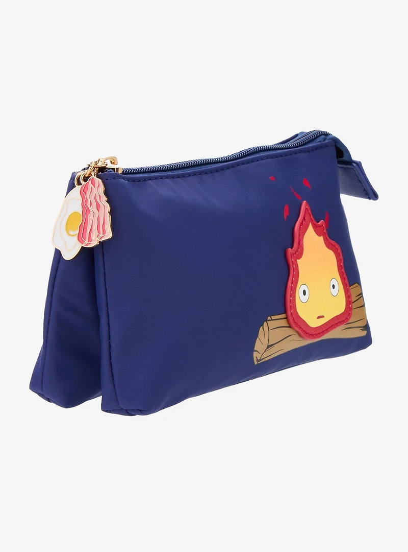 Studio Ghibli® Howl's Moving Castle Calcifer Cosmetic Bag - BoxLunch Exclusive