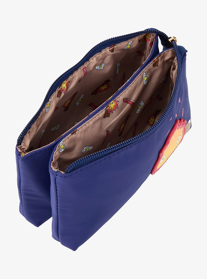 Studio Ghibli® Howl's Moving Castle Calcifer Cosmetic Bag - BoxLunch Exclusive