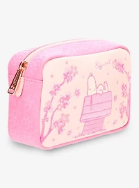 Loungefly Peanuts Snoopy Cherry Blossom Cosmetic Bag — BoxLunch Exclusive
