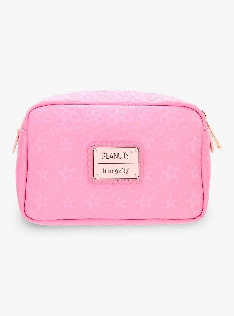 Loungefly Peanuts Snoopy Cherry Blossom Cosmetic Bag — BoxLunch Exclusive