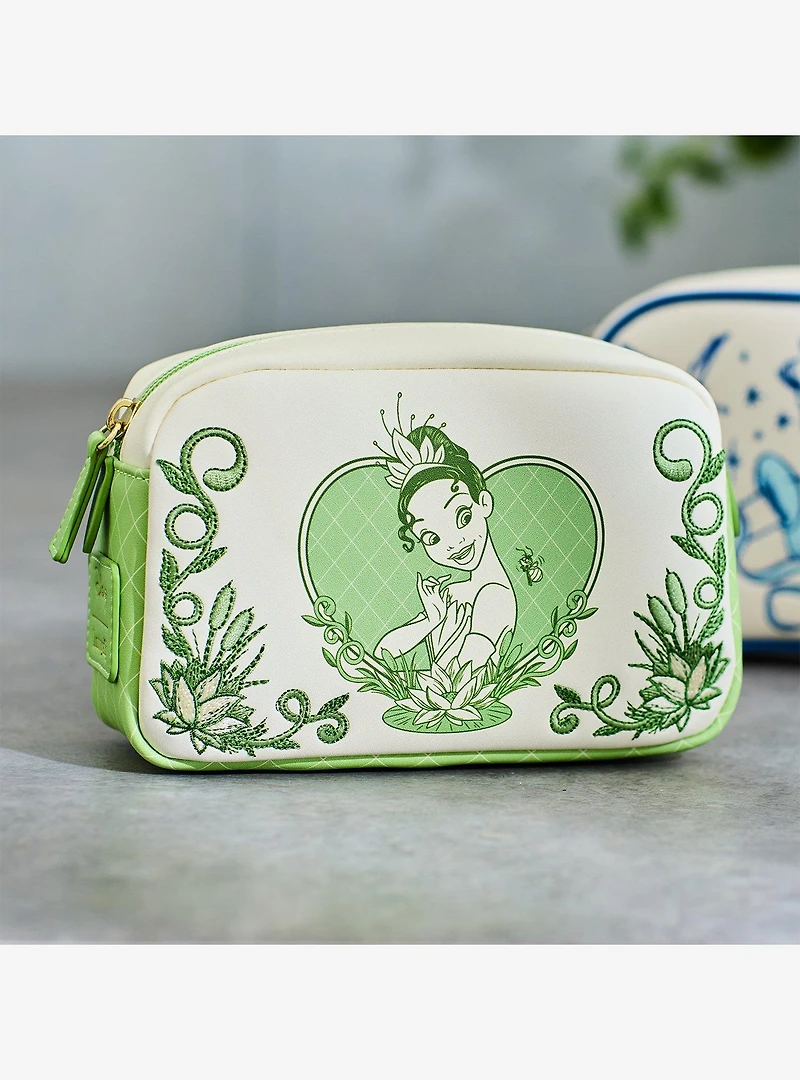 Loungefly Disney The Princess and the Frog Tiana Illustrated Cosmetic Bag — BoxLunch Exclusive