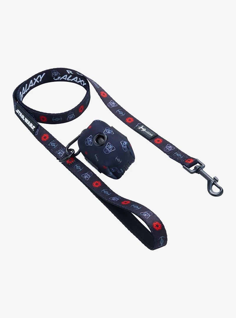 Sassy Woof Star Wars Darth Vader Leash & Waste Bag Holder Set
