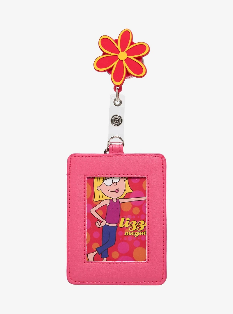 Disney Lizzie McGuire Flower Retractable Lanyard with Charm