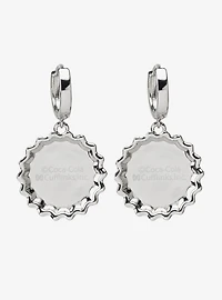 Diet Coke Bottle Cap Dangle Earrings