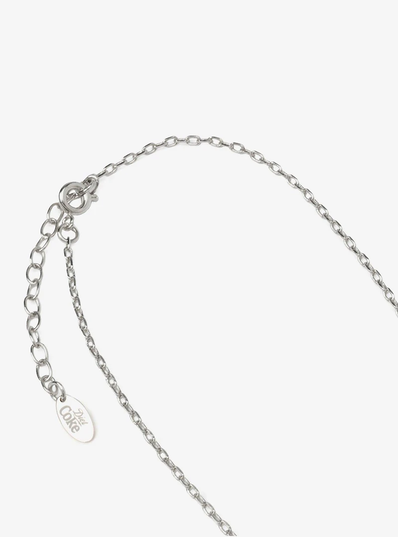 Diet Coke Bottle Cap Red Necklace