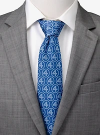 Marvel Fantastic Four Men's Blue Tie