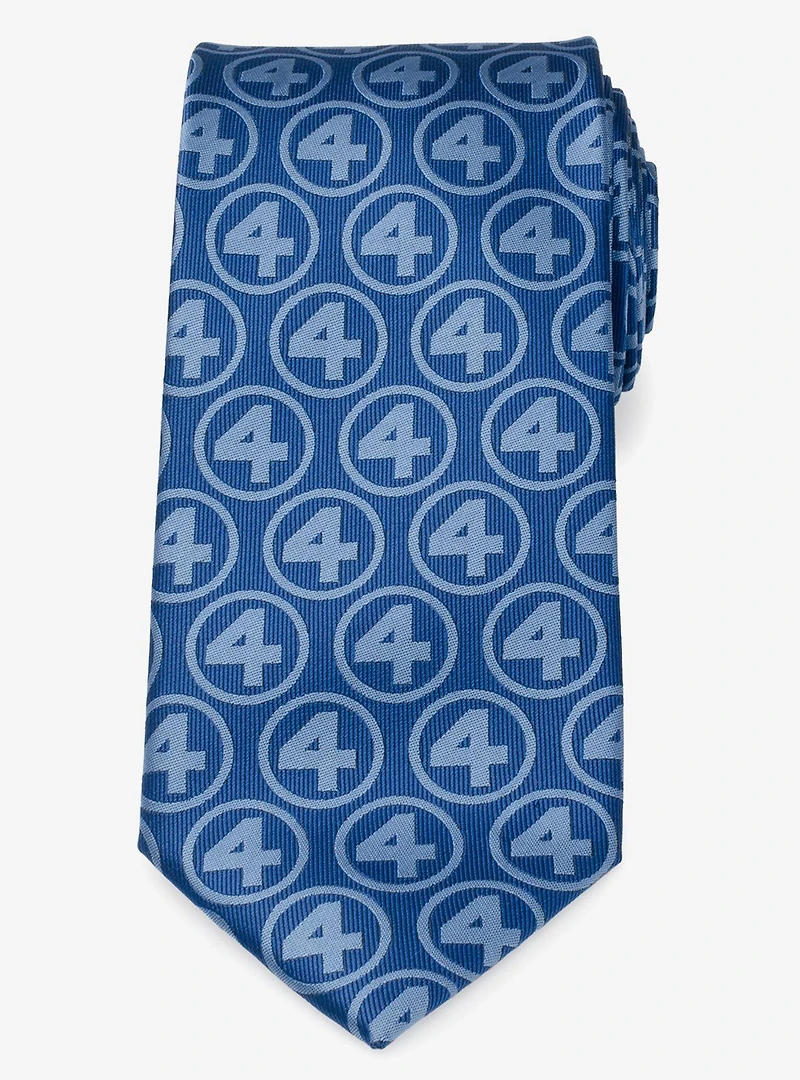 Marvel Fantastic Four Men's Blue Tie