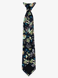 Star Wars The Mandalorian Mando Grogu Navy Boy's Tie