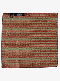 Star Wars The Mandalorian Grogu Holiday Navy Silk Pocket Square