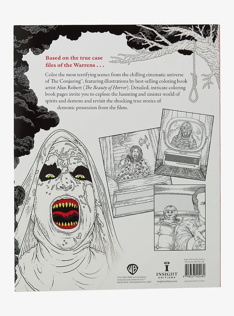 The Conjuring Official Conjuring Universe Coloring Book