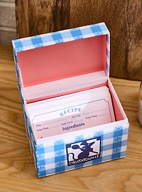 Disney Pixar Ratatouille Gingham Recipe Box with Cards - BoxLunch Exclusive