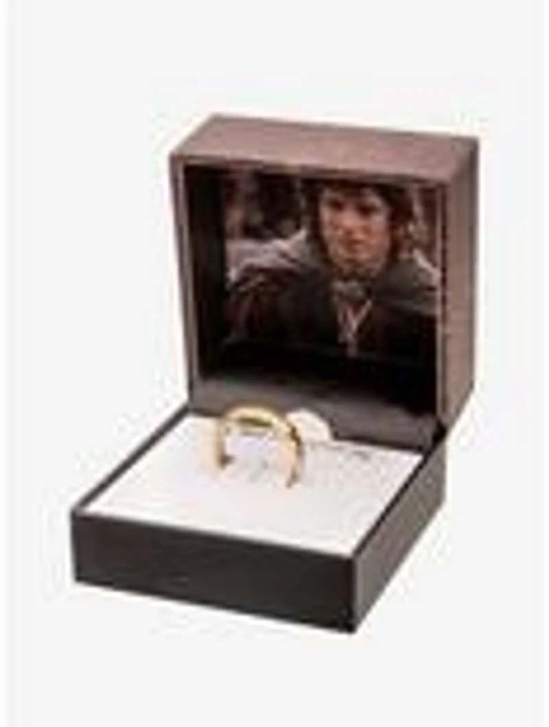 The Lord of Rings Stainless Steel Gold IP One Ring