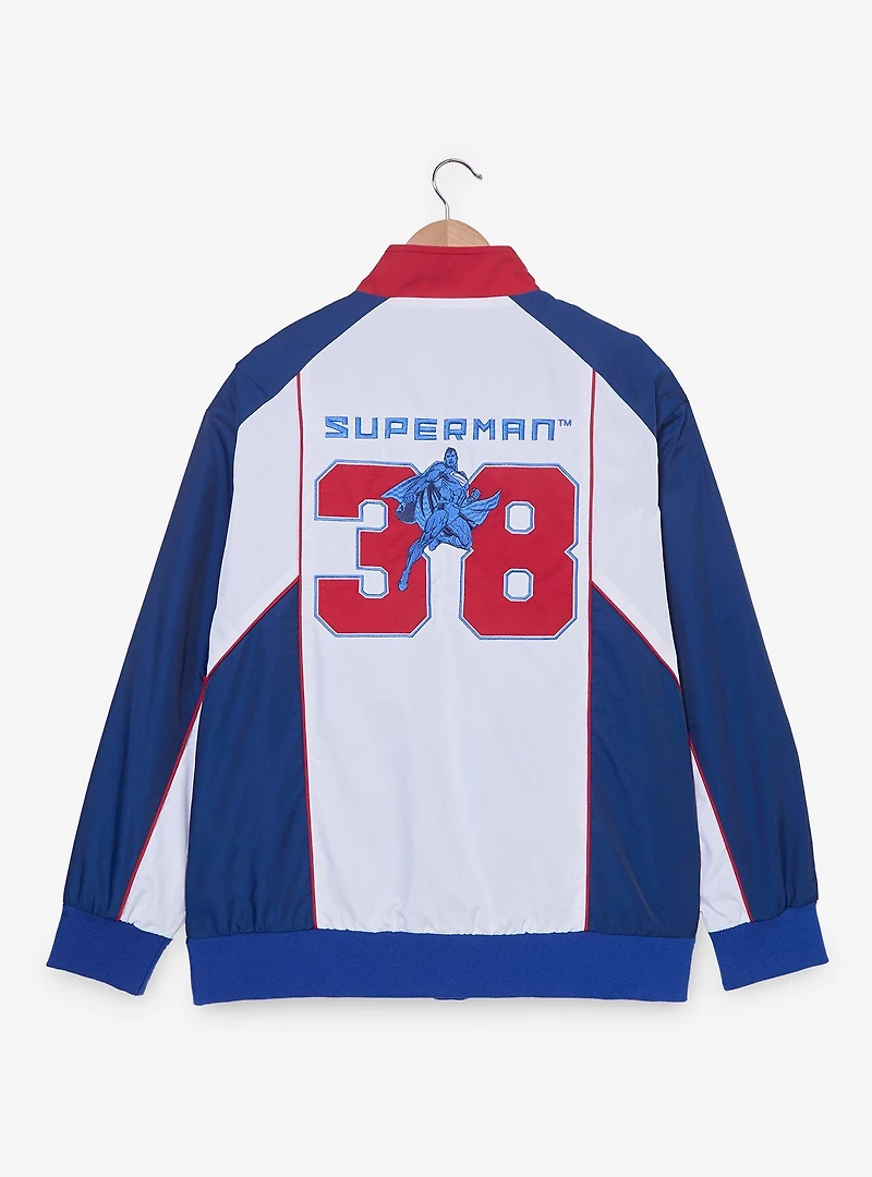 DC Comics Superman Athletic Windbreaker — BoxLunch Exclusive