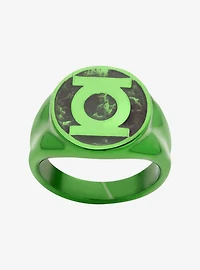 DC Comics Green Lantern "Will Power" Symbol Stainless Steel Ring