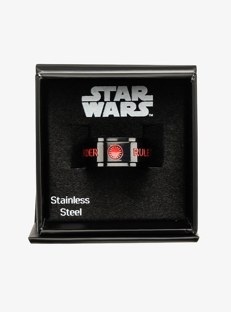 Star Wars Episode 7 First Order Spinner Ring