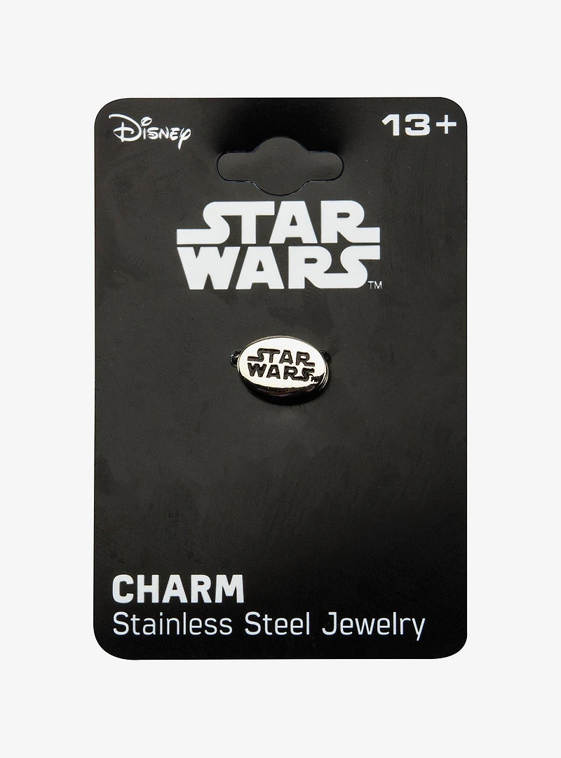 Star Wars Engraved Logo Bead Charm