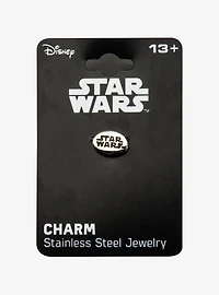 Star Wars Engraved Logo Bead Charm