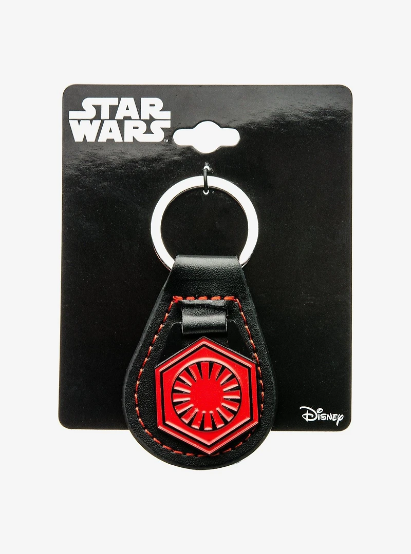 Star Wars Episode 7 First Order Leather Key Chain