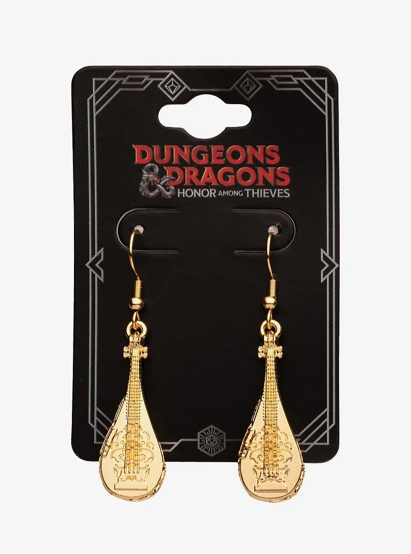 Dungeons and Dragons: Honor Among Thieves Lute 3D Drop Earrings